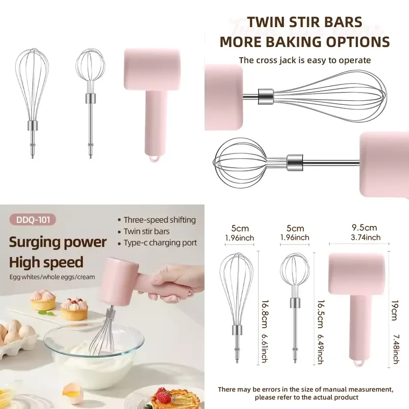 for Smart Portable Electric Home Small Kitchen Gadgets 2025 Tools and Egg Beaters