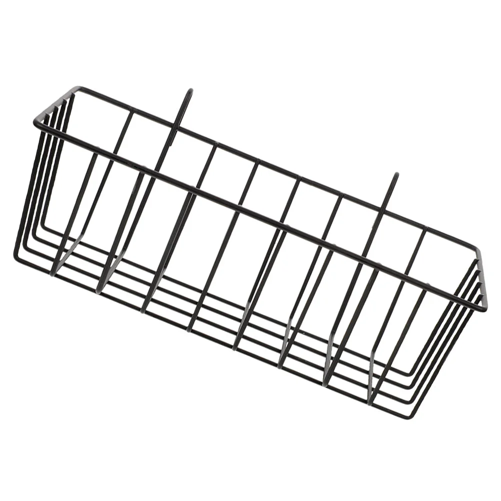 Wall Hanging Storage Rack Baskets Sundries Kitchen Shelf Shower Wall-mounted Bathroom Toiletries Wrought Iron