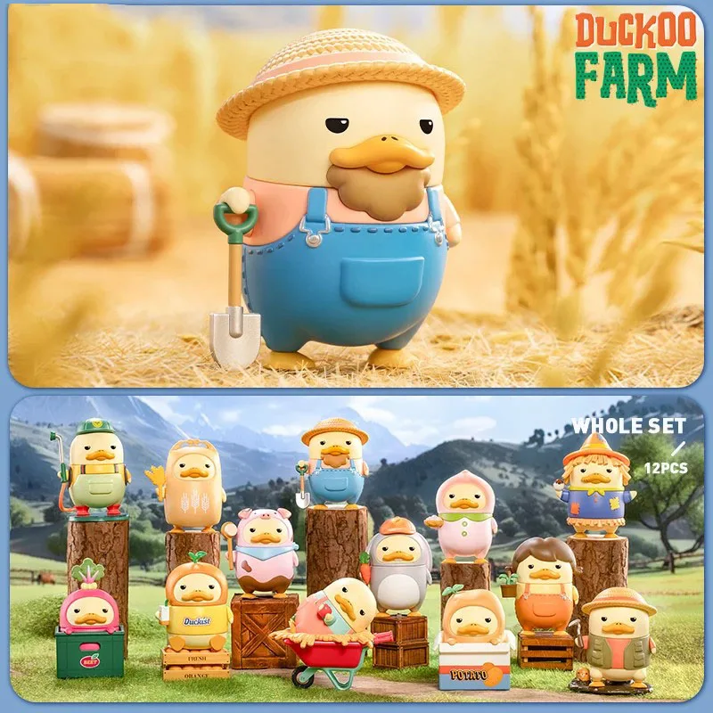 

POP MART DUCKOO FARM Series глухая коробка игрушки Угадай сумку загадочная коробка Mistery Caixa фигурка сюрприза Милая модель на день рождения