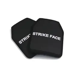 Lightweight Ballistic NIJ IV SA Plate Silicon Carbide Ceramic Trauma bullet proof Plate Strike Face