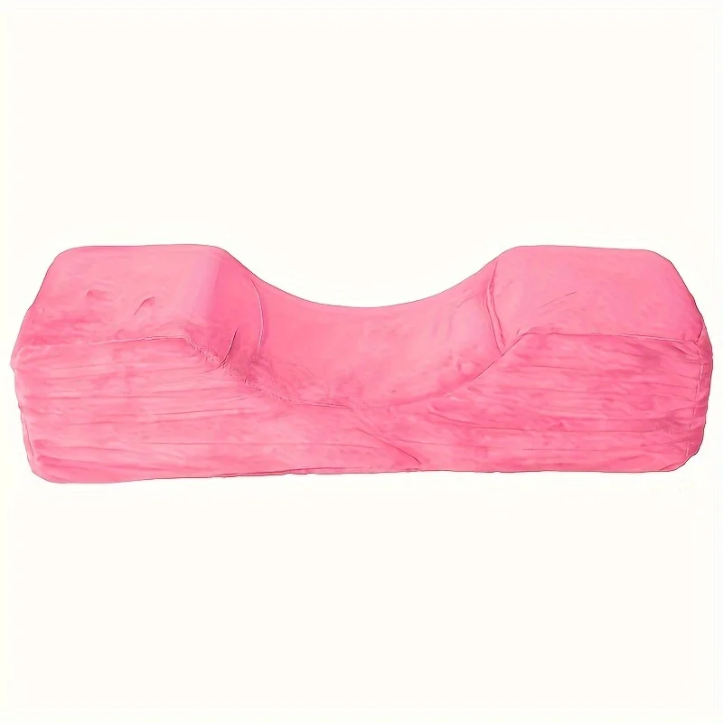 1pc Memory Foam Eyelash Extension Pillow - Neck Support for Comfortable Grafting and Makeup Application in Beauty Salons