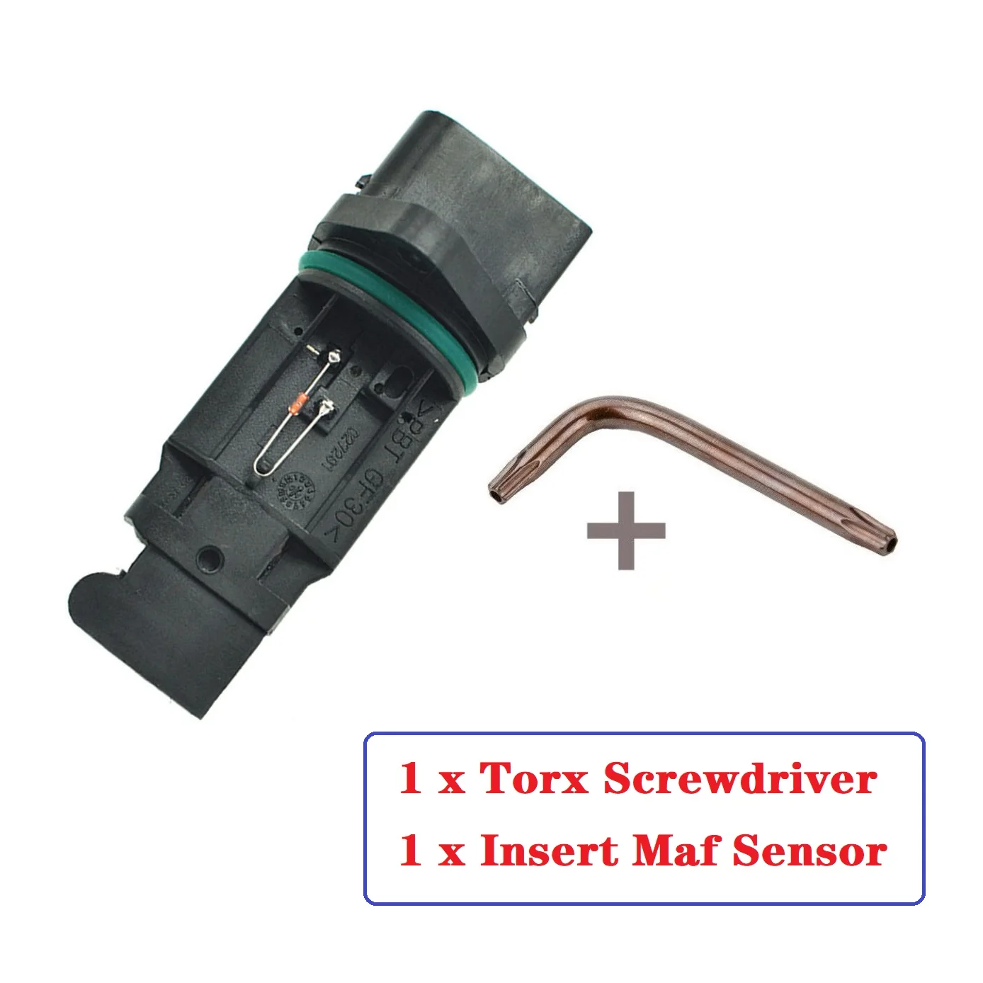 

Insert Mass Air Flow Meter Maf Sensor+Screwdriver Torx for Mercedes-Bnez OM646 0281002535, A6460940048, F00C2G2068, 6460940048