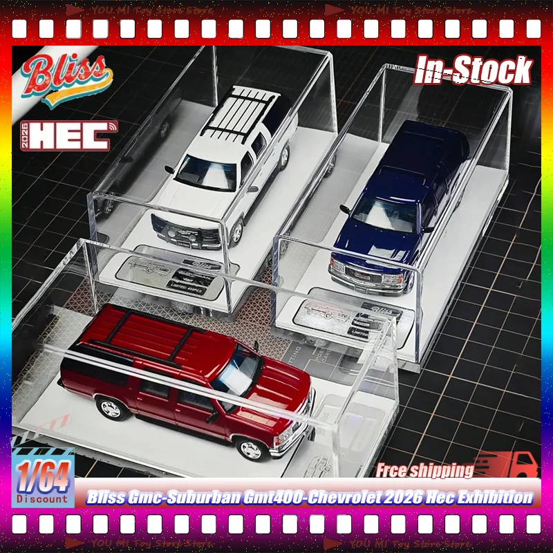 2026-hec-exhibition-bliss-1-64-gmc-suburban-gmt400-chevrolet-simulation-alloy-miniature-diecasting-car-model-custom-kid-toy-gift