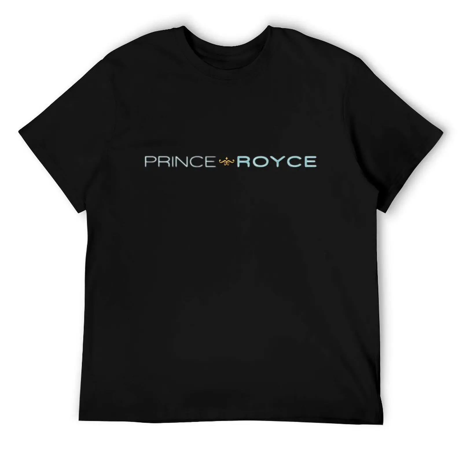 

Prince royce logo cover T-Shirt black cotton t-shirt plain for man package graphic t shirts for man T-Shirt