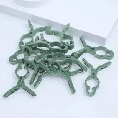 50 قطعة مقاطع نبات فالاينوبسيس قابلة لإعادة الاستخدام حديقة دعم المشابك لتثبيت جذع زهرة وتدريب الكرمة #6