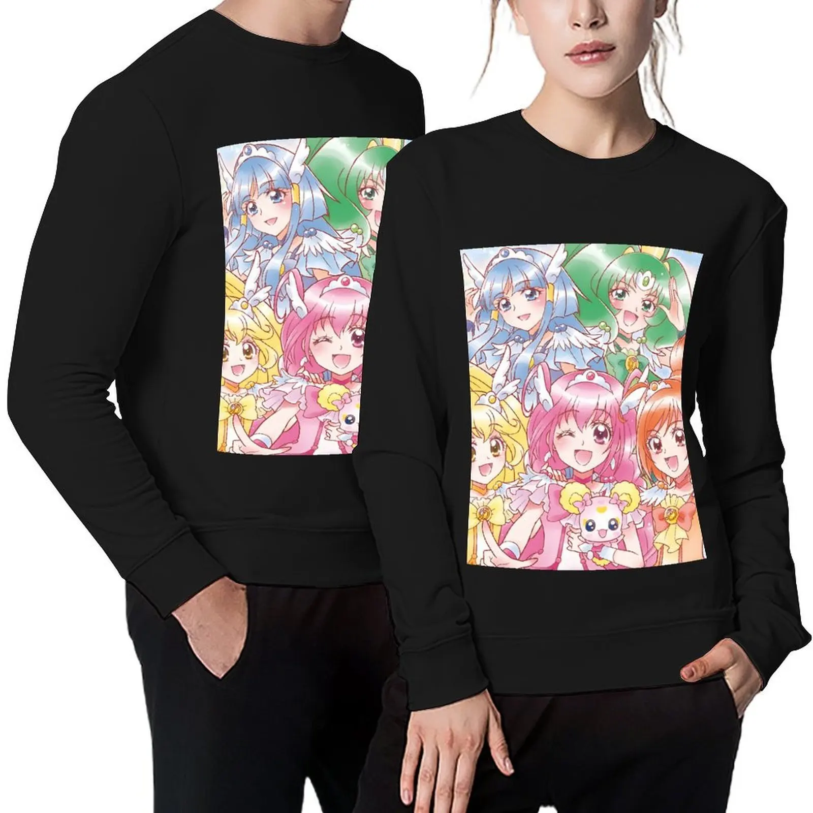 

Smile PreCure! - All in One Pullover men's autumn clothes men clothing winter clothes men clothes oversize sweatshirt