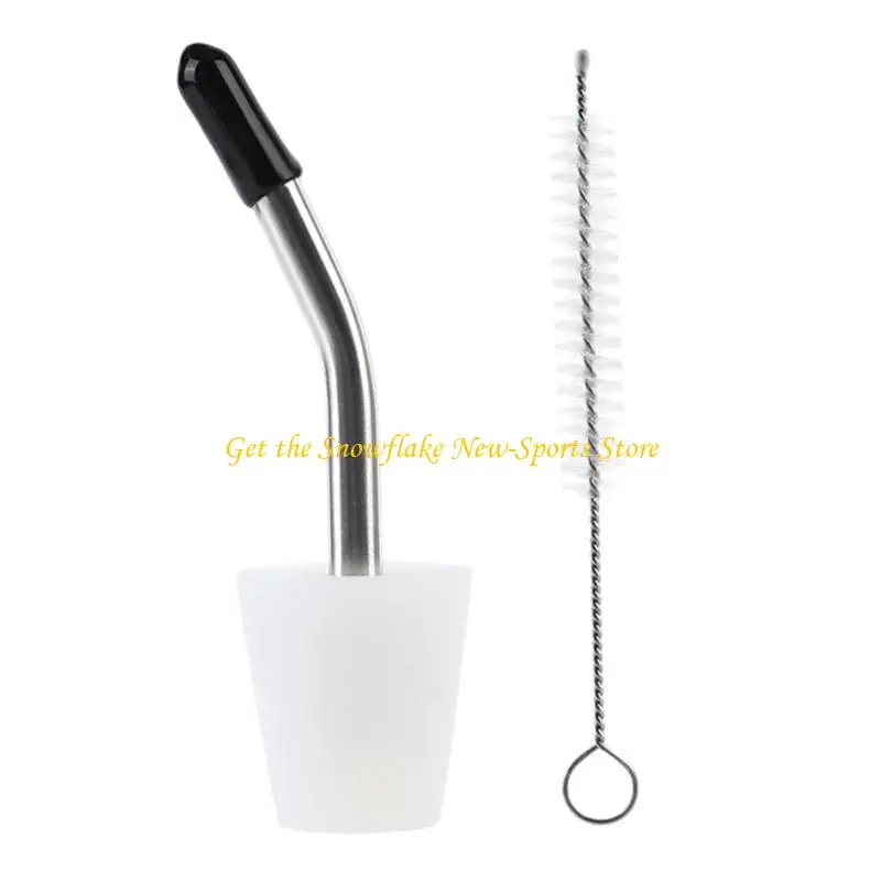 E56D Portable Outdoor Camping Kettle Mouth Coffee Teapot Extension Water Pipe Nozzles