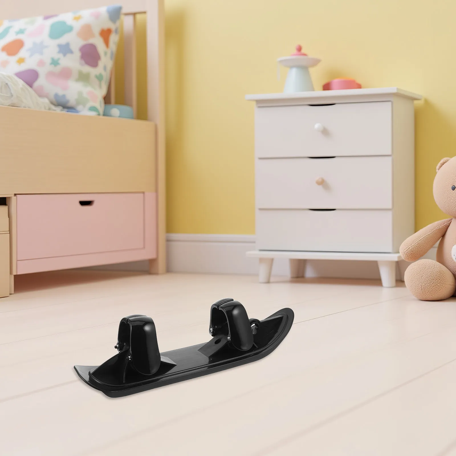 

Навесное устройство для коляски-снегохода: лыжи для колясок с колесами 4.7-19.7 дюймов, зимние аксессуары для снега, портативные сноуборды для колясок