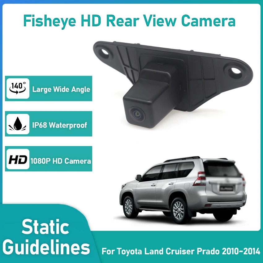 

Car Reverse Backup Camera For Toyota Land Cruiser Prado 2010 2011 2012 2013 2014 waterproof Rear View Camera high quality RCA