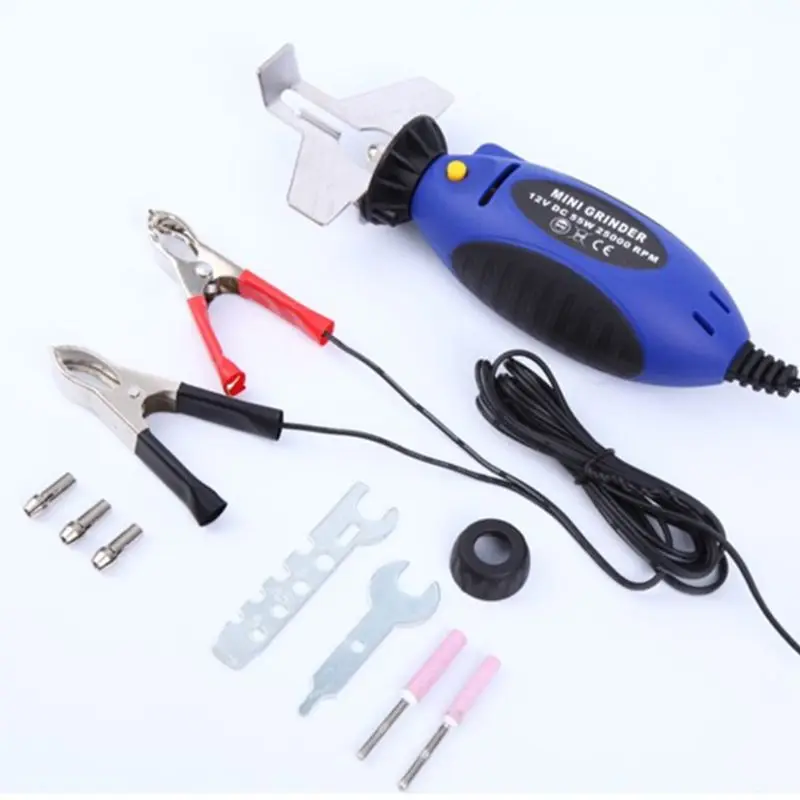 DC 12V Volt Alat Pengasah Gergaji Rantai Penggiling Listrik File Pro