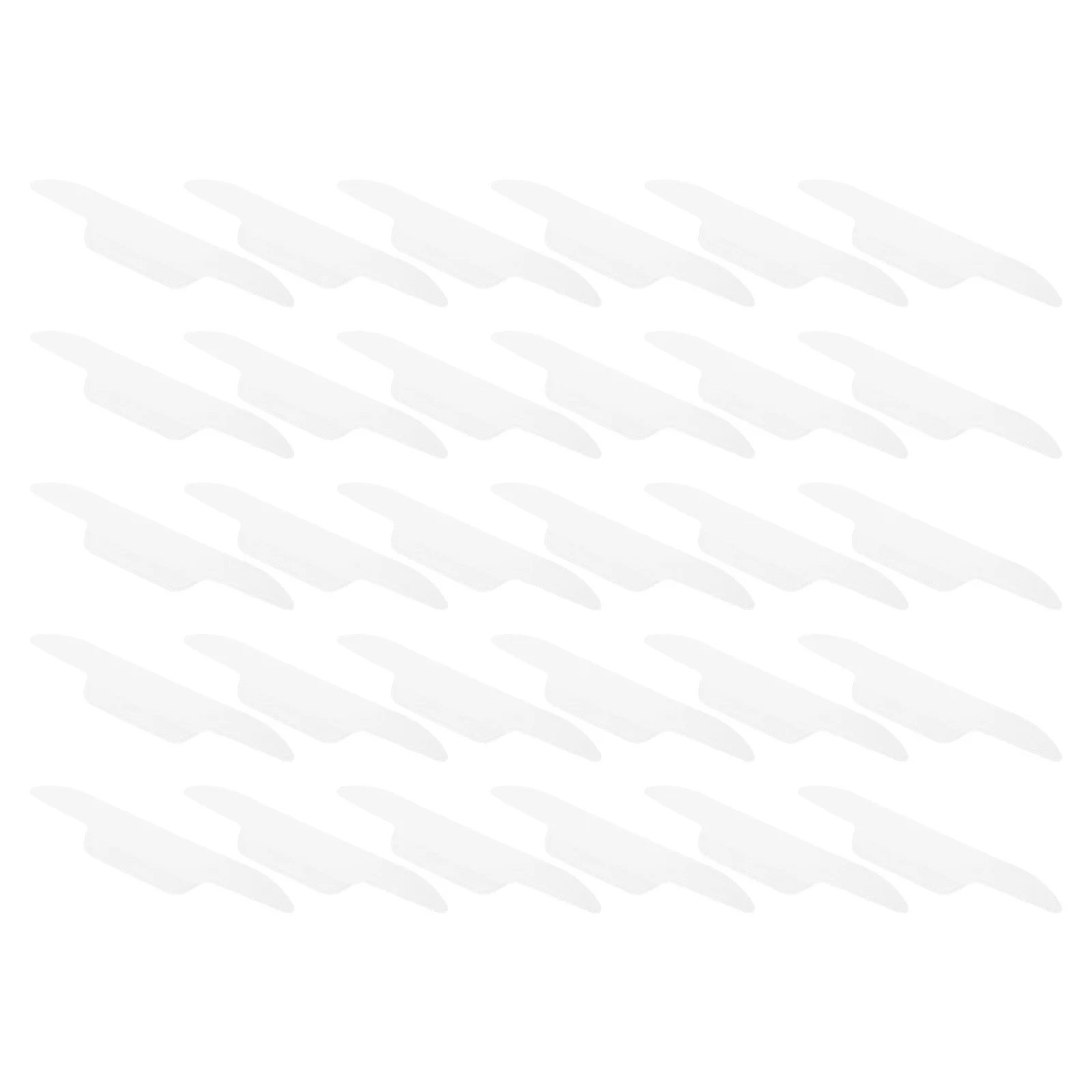 30 قطعة منصات العرق طوق المتاح امتصاص ملصقات العرق للقمصان القبعات سهلة اللصق وقشر قبعة ملصق طوق الملصق الداخلي