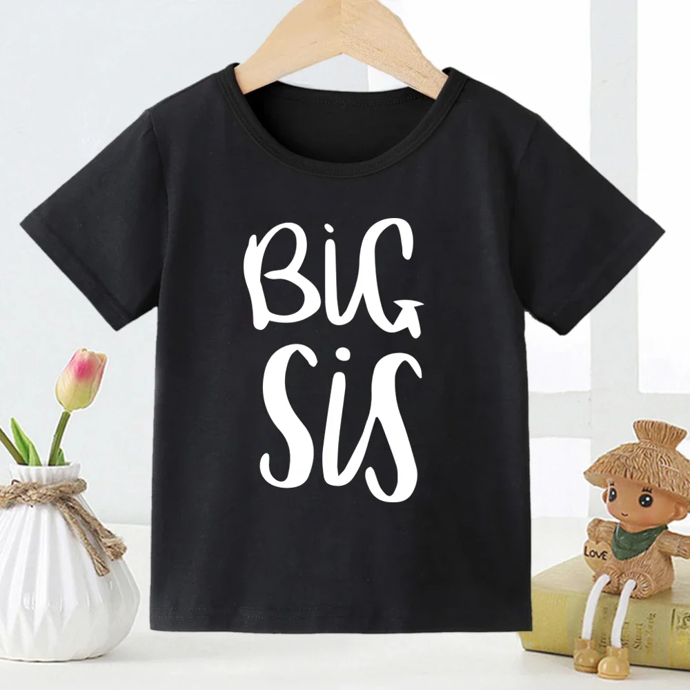 Big Brother Saurus Kids T Shirt Big Brothers Big Sisters Letter-printed Children's T-shirt Stranger Things Tops Tee Huggy Wuggy