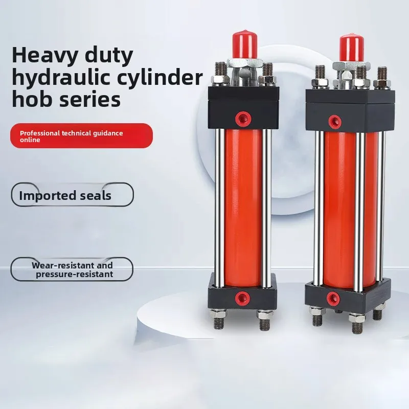 HOB63 series bidirectional pull rod heavy-duty hydraulic cylinder HOB63X50 HOB63X100 HOB63X150 HOB63X500 HOB63X1000 HOB63X1500