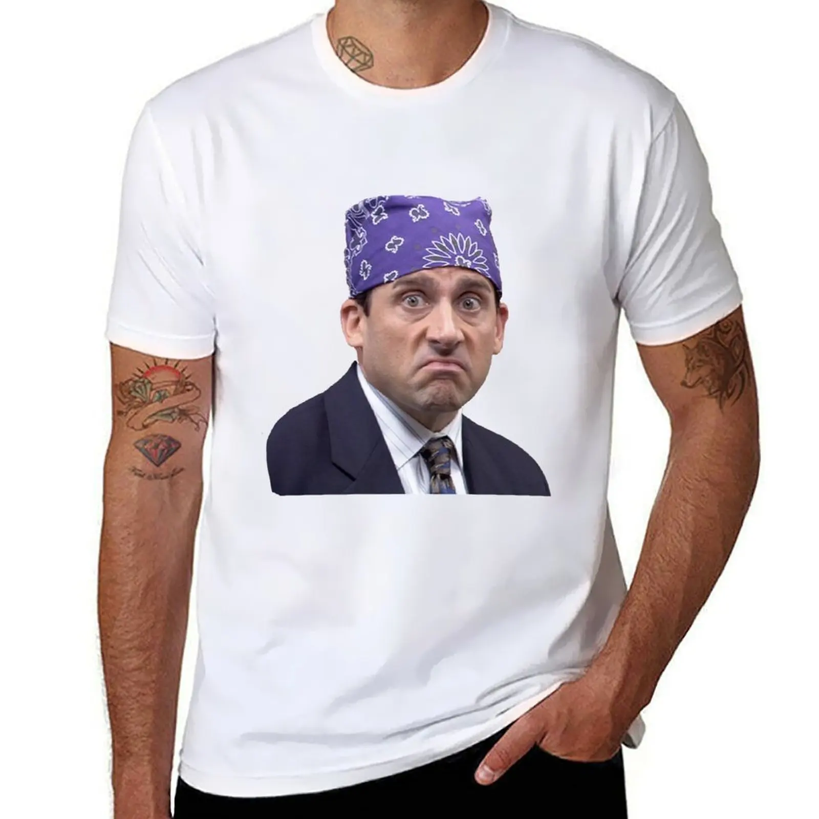 

Prison Mike Full Color T-Shirt t shirt man plain essential t shirt t shirts for man slim fit T-shirt