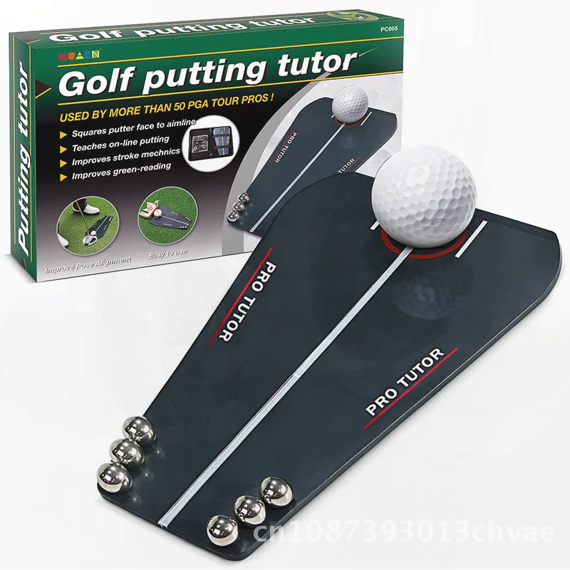 

Pro Logo-Free Putt Direction Practice Board Indoor Golf Trainer Outdoor Training Golf Putting Accessories Equipment