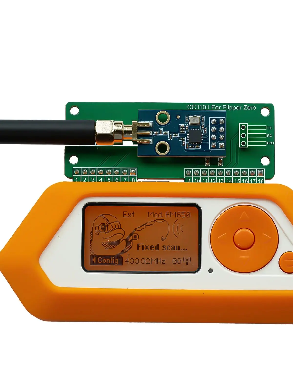 Dla Flipper Zero WiFi CC1101 SubGhz 433Mhz płytka rozwojowa GPIO CC1101 moduł myszy dla Flipper Zero modyfikacja — zdjęcie produktu 7