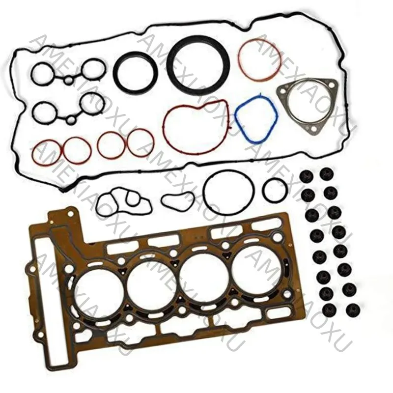 wanwu Engine Overhaul Gasket Seals Kit For Mini Cooper Clubman R55 R56 R57 R60 R61 N12 N16 1.6L 11127595139 11127560272 Car Part