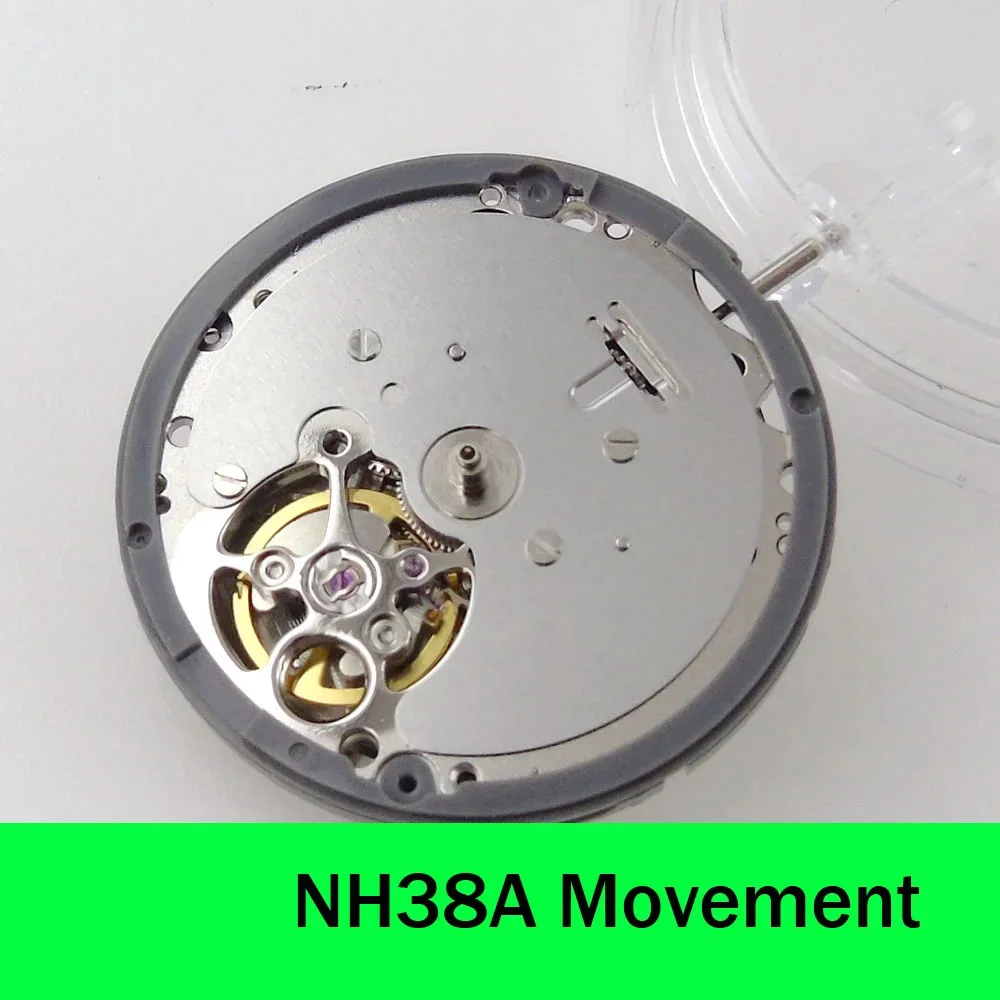 

SII TMI NH38A Standard Mechanical Automatic Watch Movement for SKX Watch Mod Hollow Movement Parts Dropshipping