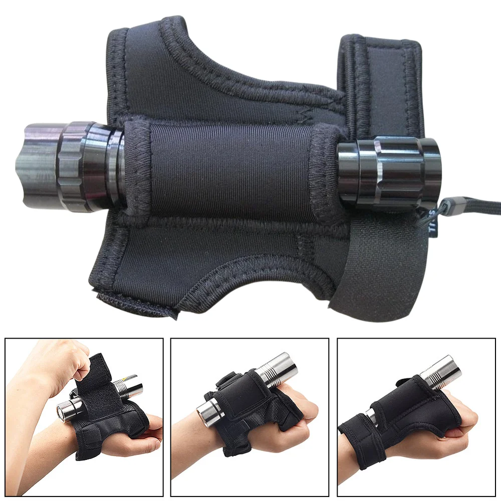 Underwater Flashlight - Tüplü Dalış LED El Feneri Tutucu