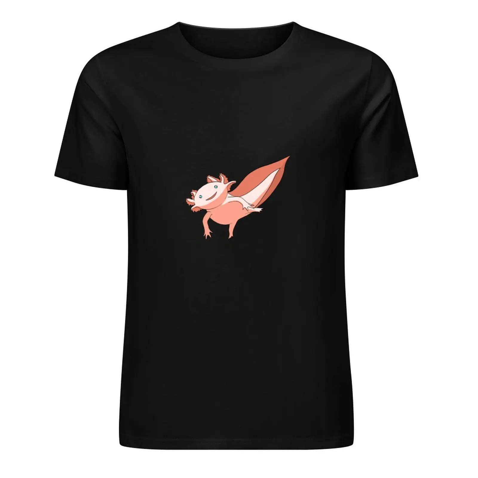 

Axolotl T-Shirt summer tops vintage clothes Aesthetic clothing heavyweight t shirts for men