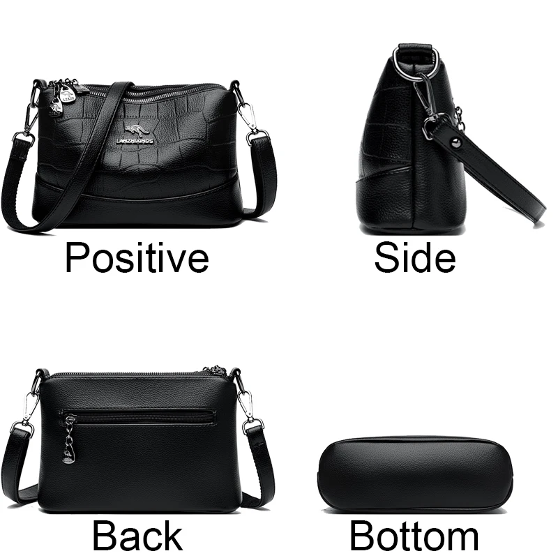 Super Soft Leather Luxury Handbags Women Bags Designer Brnad Women Shoulder Messenger Crossbody Bags For Women 2024 Sac A Main