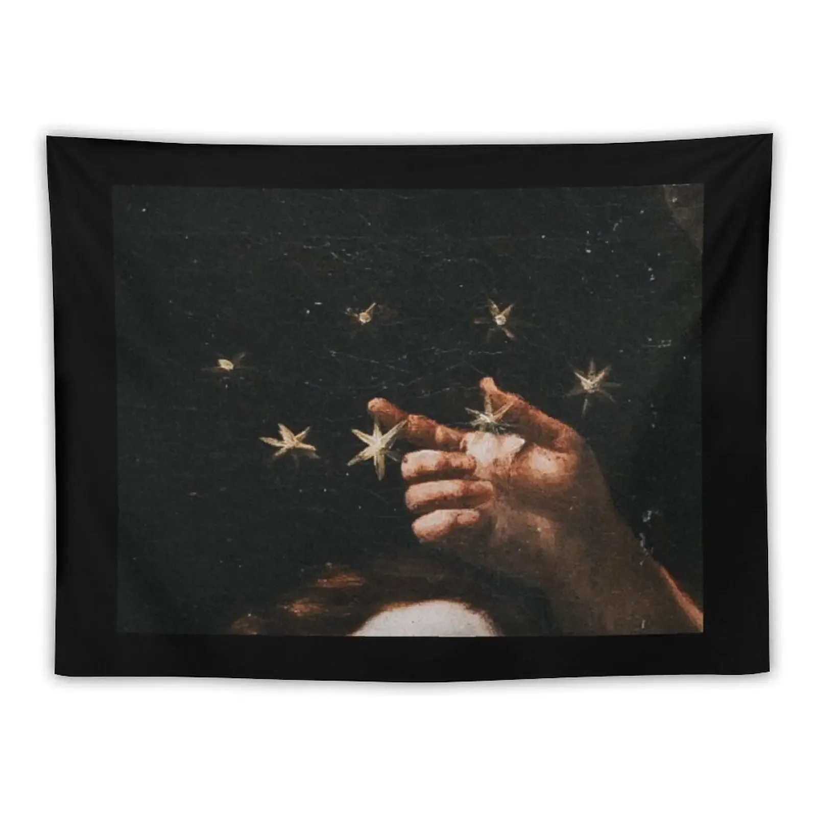 Renaissance Stars Painting Detail Tapestry Decoration Bedroom Room Design Wall Decor Hanging Tapestry