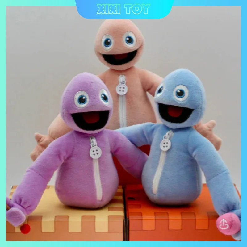 Game Yeeps: Hide And Seek Plush Dolls Toys Pink Blue Purple Soft Stuffed Cute Toys Room Ornament Collection Christmas Gifts