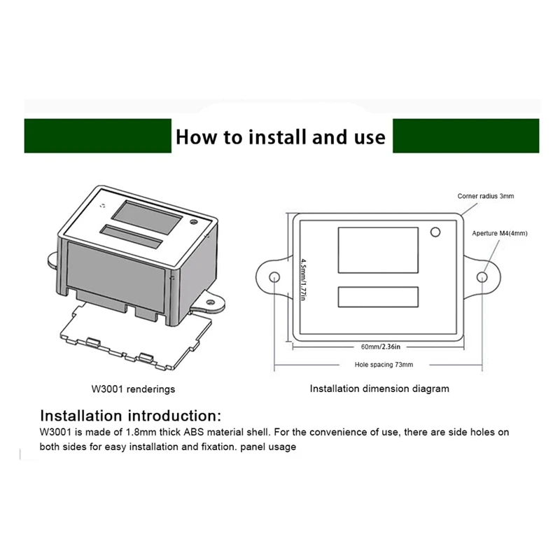 2Pcs XH-W3001 Temperature Controller With Sensor AC110V-220V Thermostat Temperature Switch Heating Cooling
