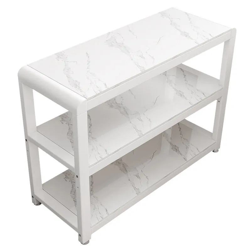 

Slate Storage Rack, Multi-layer Vegetable Cutting Table Operation Table, Multi-functional Storage Rack for Home Use