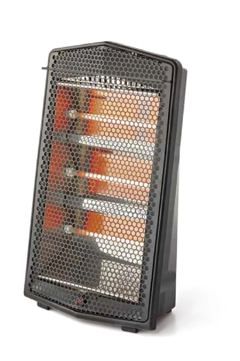 

Pelonis Ultra Quiet Quartz Radiant Heater, Black