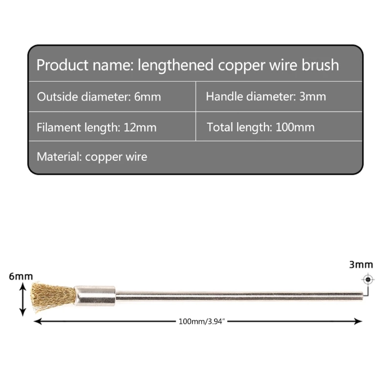 4Pcs Steel Wire Wheel Brush Brass Mini Brush Rotary Tool For Drill Polishing Grinding Wheel Home Rust Cleaning Tool Accessory