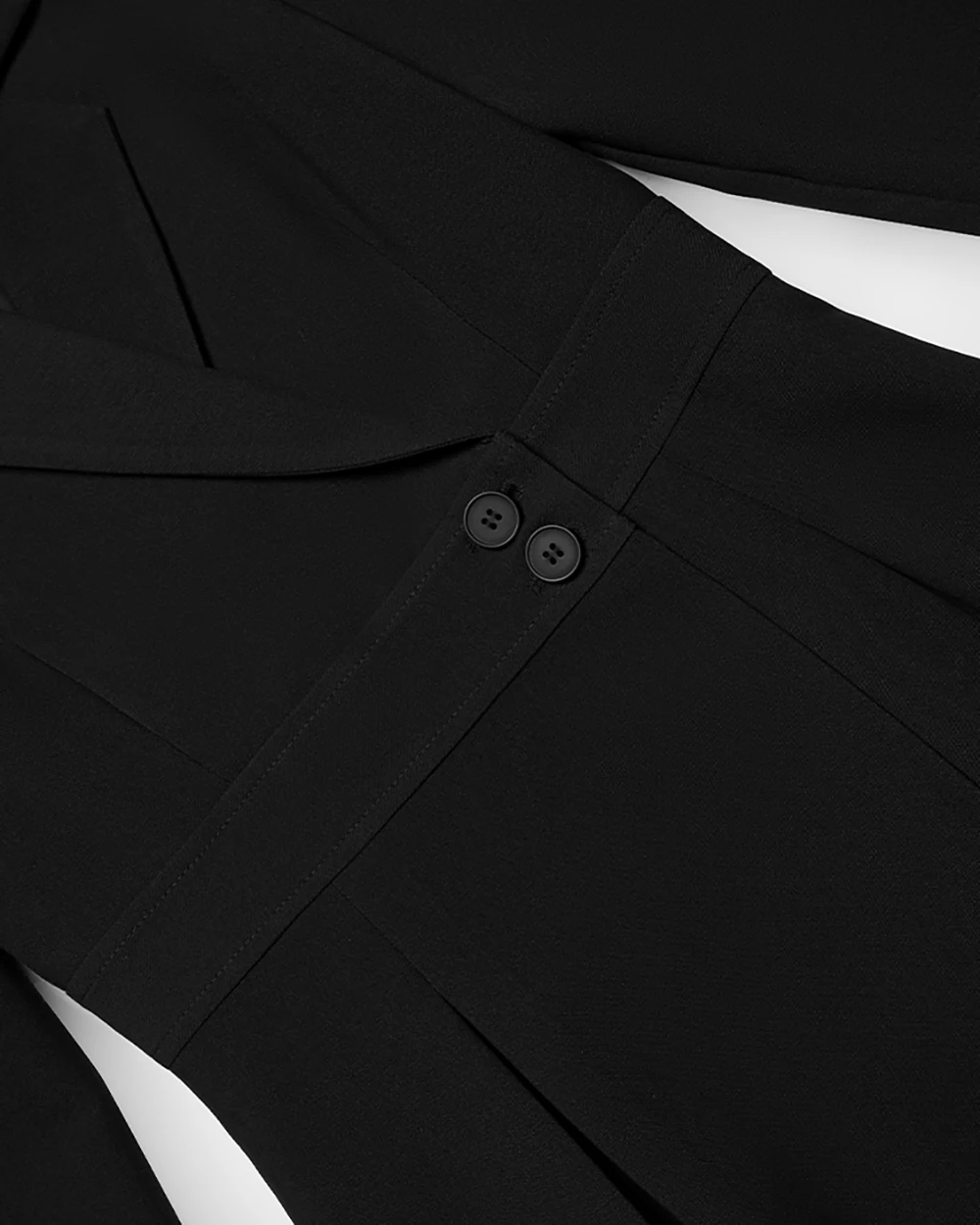 الرجعية هيبورن نمط أسود المرأة فستان بتصميم بدلة أنيقة مزاجه المهنية تخفيف الأزياء الراقية الملابس النسائية