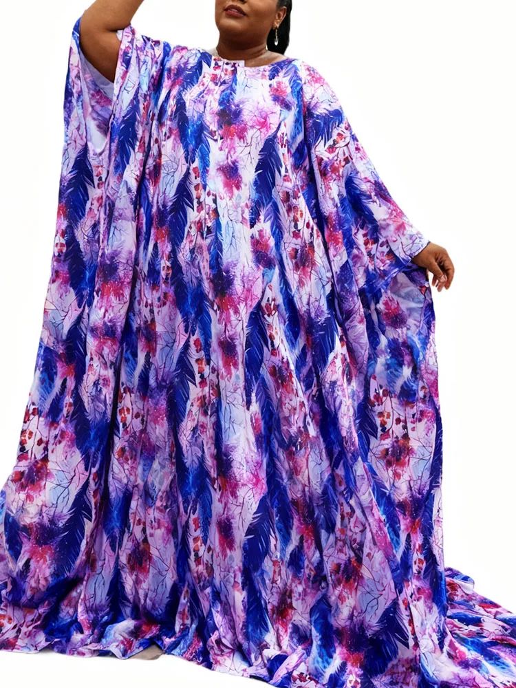 

Африканская Анкара, мусульманская женская вечеринка, свободный размер, традиционная свадебная парча Boubou, халат Дашики, кафтаны, женское платье