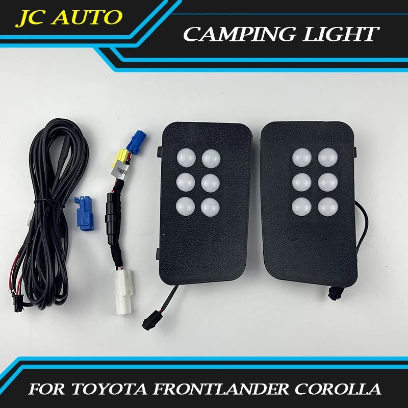 Car Camping Light fit for Toyota Frontlander corolla cross 2020 Tail door light Trunk light added LED camping light