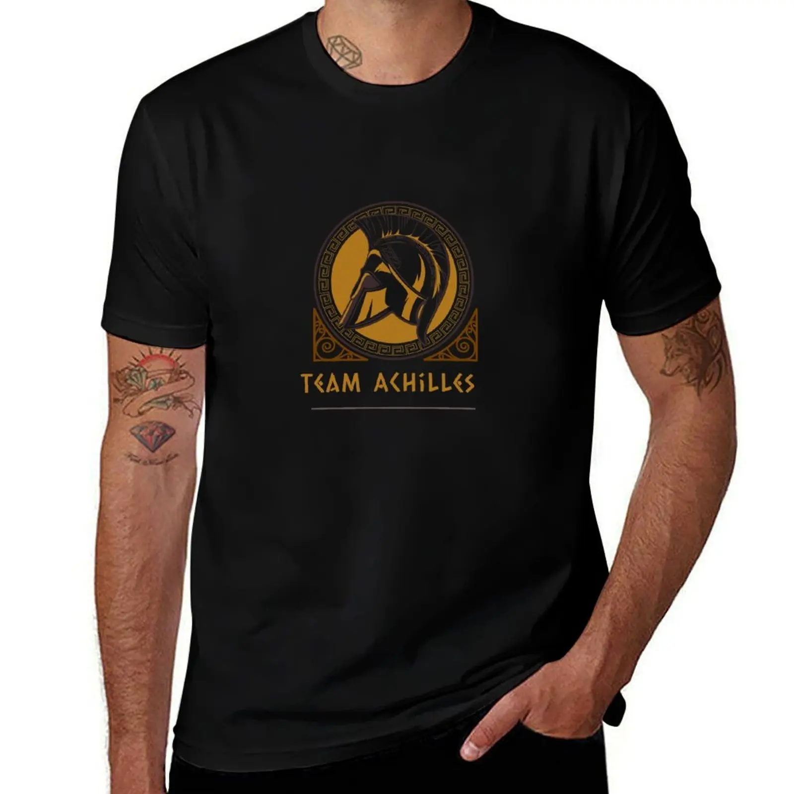 Team Achilles Design T-Shirt Cool Dry Performance T-Shirt