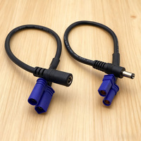 XT90 EC5 TO 5.5 * 2.1 5.5*2.5 male female socket DC adapter 14AWG 15A Converting wire high current conversion adapter cable