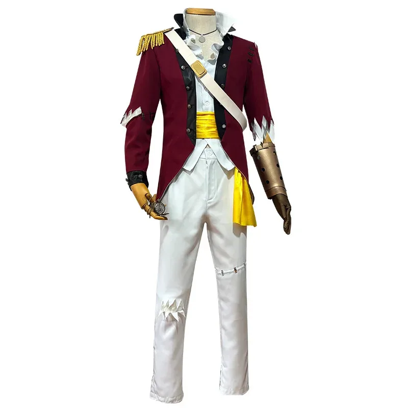 CyGame خوسيه بادن تأثيري الهوية الخامس الضابط الأول تأثيري حلي الرجال الزي الرسمي دعوى هالوين لعب دور الملابس الملابس للرجل