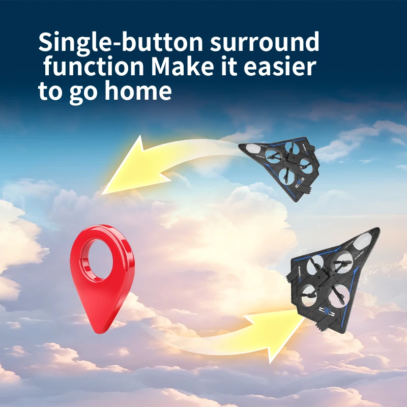RC Airplane Plane 2.4G Remote Control Helicopter Drone EPP Foam Kid-Friendly Hobby Fighter Jet Glider Toy for Boys Birthday Gift