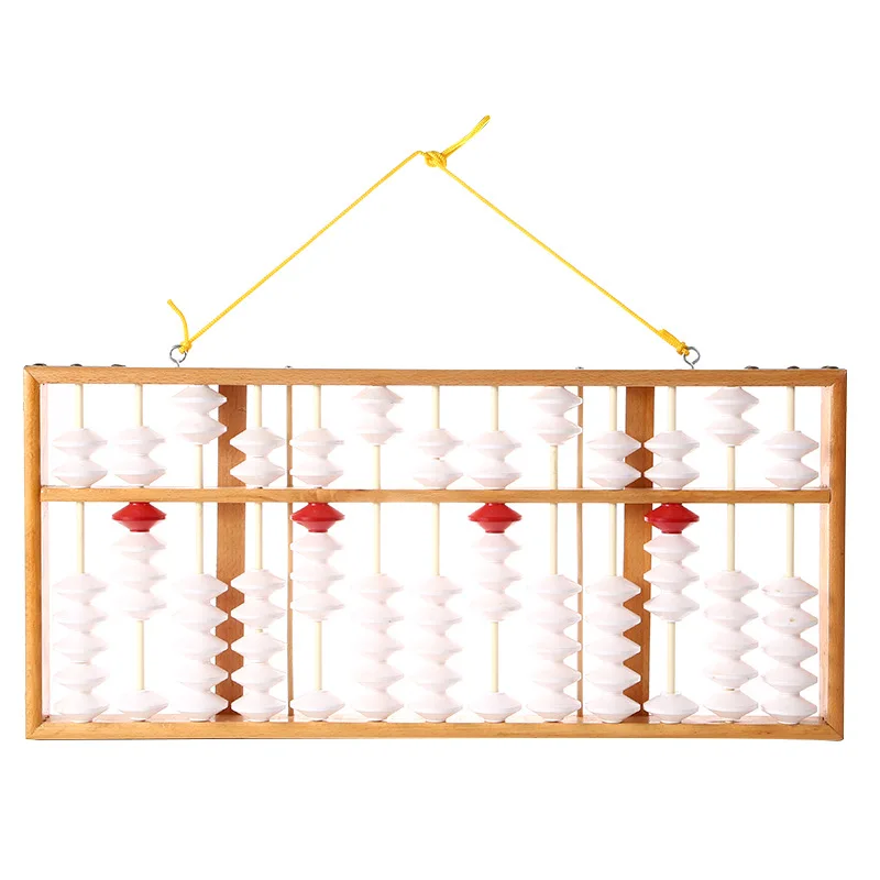 

Портативные 13-значные счеты-колонки, арифметика, соробан, куркулирующие школьные противоскользящие счеты для образования, обучения математике, инструменты