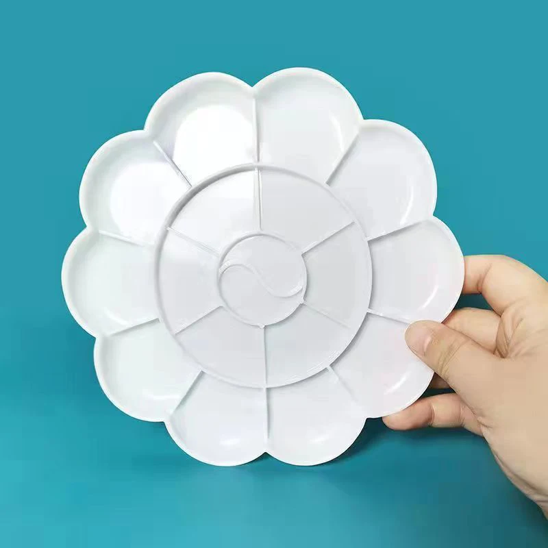 لوحة ألوان مكونة من 18 نغمة، لوحة ألوان زهر البرقوق، لوحة ألوان مائية كبيرة سميكة من الأكريليك #2