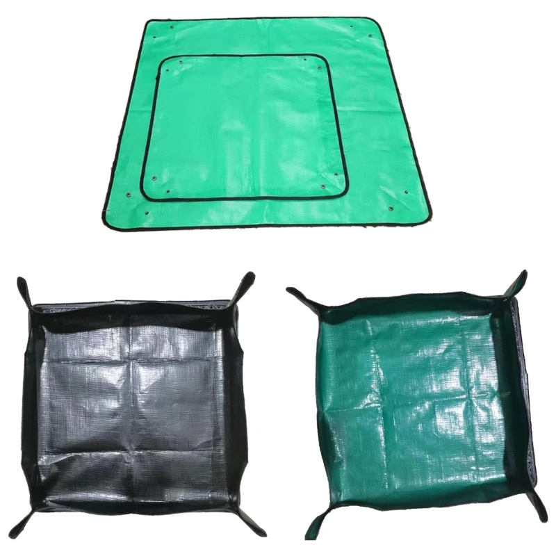 

Foldable Potting Pad Practical Garden Floor Mat for Balcony or Patios Decoration