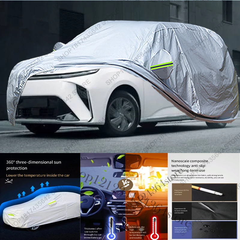 Full Car Cover Compatible with Maxus LDV Mifa 9 G90 MPV All-Weather Sun Rain UV Dust Proof Rain Outdoor Indoor Protect