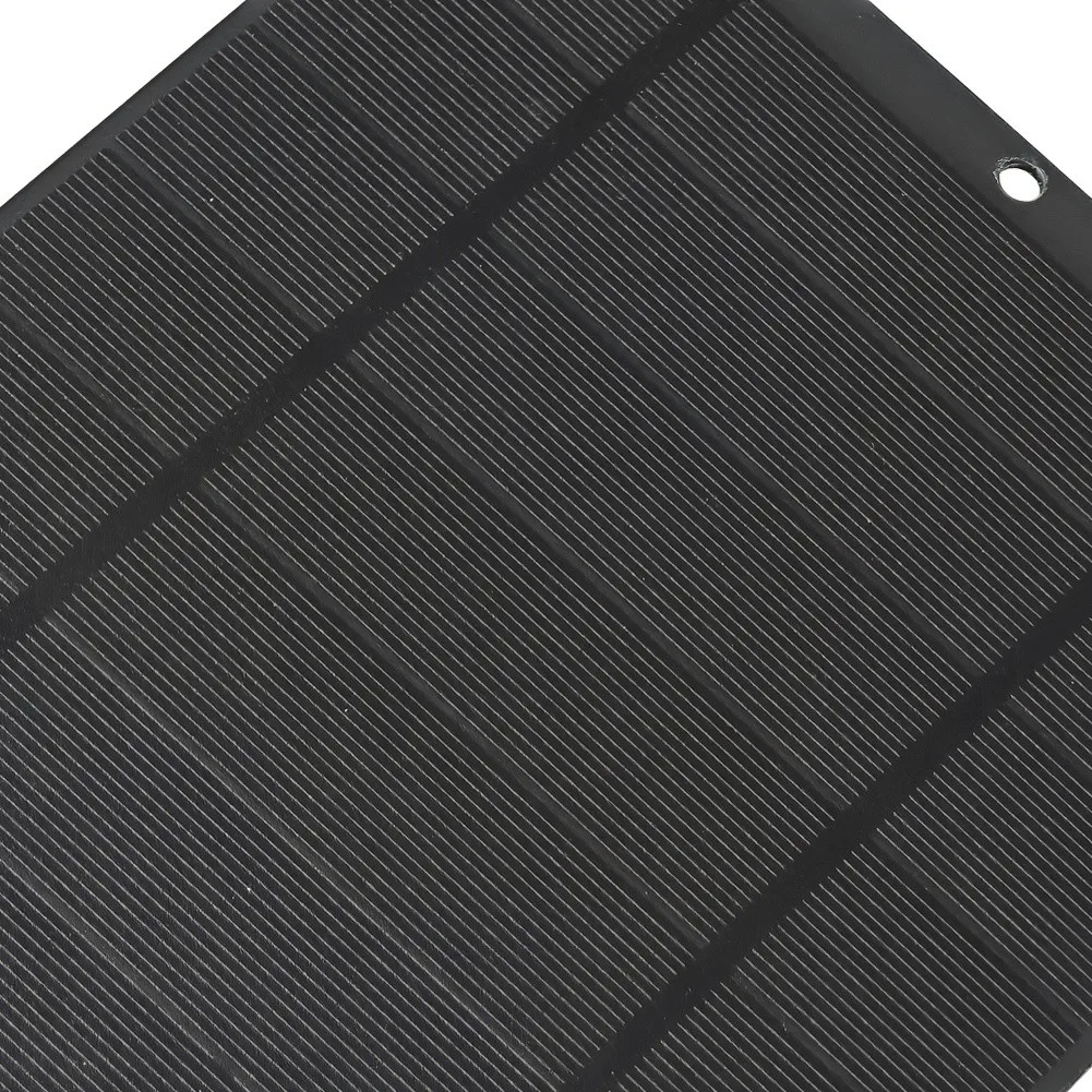 6W 5V Solar Panel with USB Port for Smartphones Portable Outdoor Charging Camping Hiking 250x150mm Lightweight
