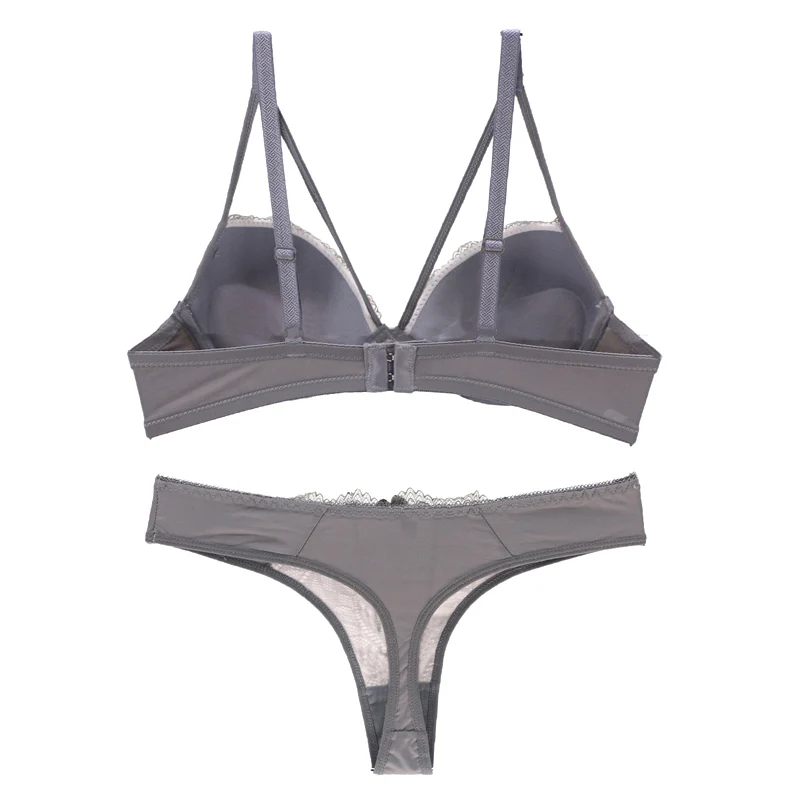 2023 Push Up Bras Set Lace Embroidery Underwear For Women 32/70 34/75 36/80 38/85 40/90 42/95 44/100 BCDE Cup Female Lingerie
