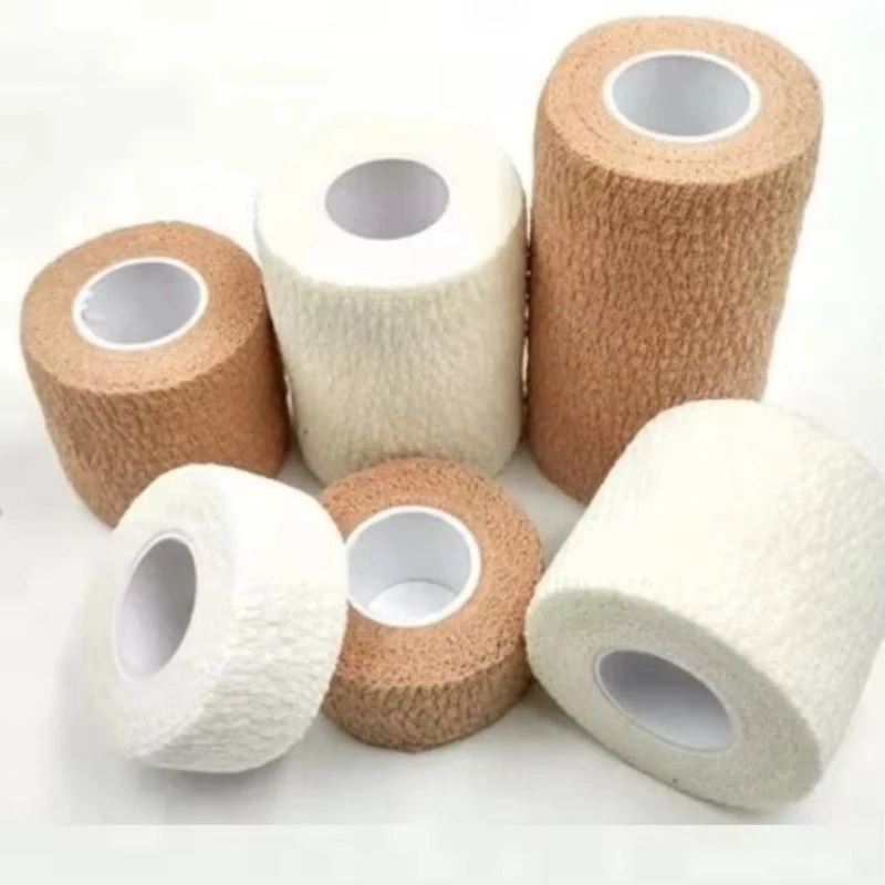 

Elastic Self Adherent Sport Bandage, Strong Supporting Force For Daily Body Skeleton Auxiliary Stabilizing Care