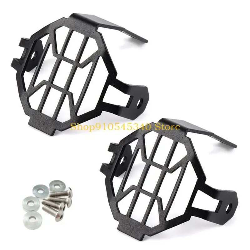 

U2JA Motorcycles Fog Lamp Light Guard Protective Aluminum Cover LED Lamp Protector