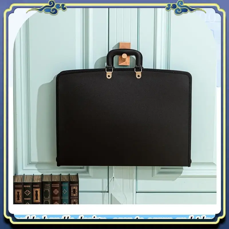 a86p-2-pack-cartelle-da-11-x-17-pollici-per-riporre-opere-d'arte-con-manici-e-chiusura-a-cerniera-in-tessuto-oxford-con-bordi-smerigliati