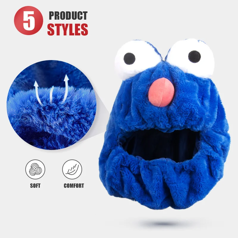cookie monster helmet motorcycle Cover What a privilege to meet