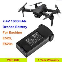 OrangeYu 1600mAh Drones Battery for Eachine E520, E520s