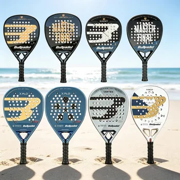 Wholesale Clearance Sale At A Loss Professional Padel Tennis Racket Carbon Fibre Composite EVA Laminated Foam HPS Sports Racquet